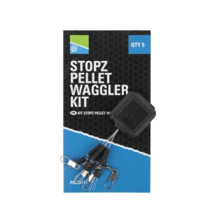 Стопери с Карабинка PRESTON Stopz Pellet Waggler Kit