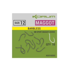 Куки Korum Xpert Maggot Barbless №16