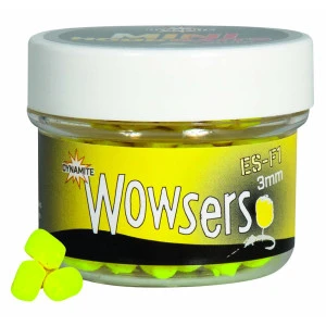 Dynamite Baits Mini Hookbaits Yellow ES-F1 Wowsers 3mm
