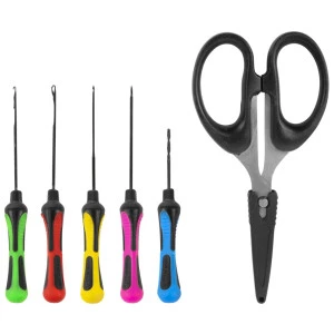 Комплект кутия с игли и ножица KORUM BAITING TOOL & SCISSOR SET