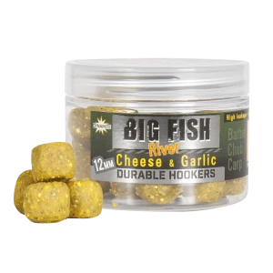 Топчета DB Big Fish River Durable Hookbaits Cheese & Garlic 12мм