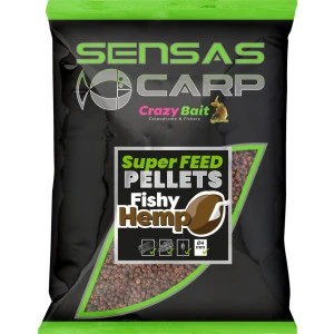 Пелети Sensas SUPER FEED PELLETS - FISHY HEMP 4мм