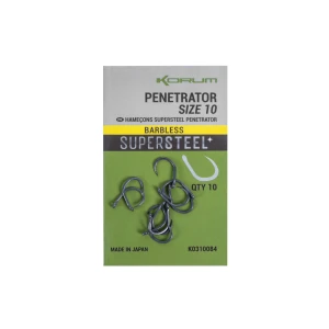 Куки без контра Korum Penetrator Hooks BARBLESS