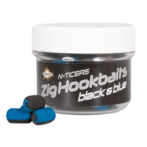 Топчета DB N-Ticers Zig Hookbaits Black&Blue