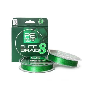 Плетено влакно Elite 8 Braid Moss Green 150м