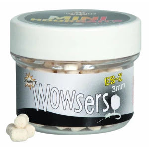 Dynamite Baits Mini Hookbaits  White ES-Z Wowsers 3mm