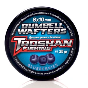 Blueberries 8х10mm - Dumbell Wafters Troshan Fishing