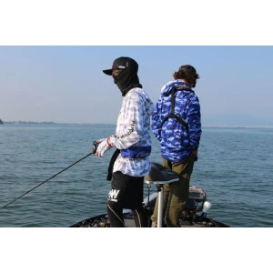 Блуза с Качулка Owner SUN BLOCK HOODIE BLUE UPF50+