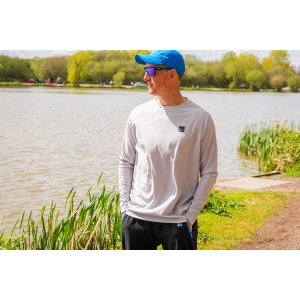 Блуза с UV защита Preston Grey Performance Sun Shirt UPF 40