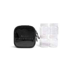 Чанта с бурканчета за стръв Korum Progress EVA Hookbait Pouch 4 Tub