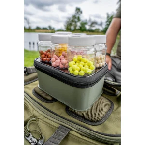 Чанта с бурканчета за стръв Korum Progress EVA Hookbait Pouch 6 Tub