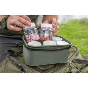 Чанта с бурканчета за стръв Korum Progress EVA Hookbait Pouch 6 Tub