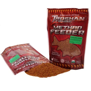 Chocolate & Orange 2mm Method Feeder Пелети Troshan Fishing - 600gr