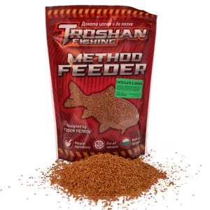 Chocolate & Orange 2mm Method Feeder Пелети Troshan Fishing - 600gr
