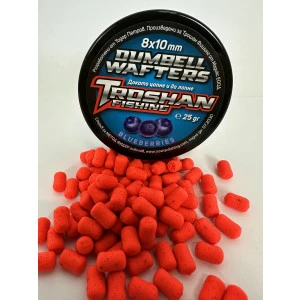 Dumbell Wafters Troshan Fishing - Blueberries 8х10mm