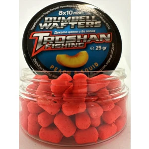 Dumbell Wafters Troshan Fishing - Peach & Squid 8х10mm