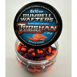 Dumbell Wafters Troshan Fishing - Spicy Fish 8х10mm