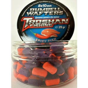 Dumbell Wafters Troshan Fishing - Spicy Fish 8х10mm