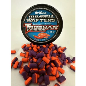 Dumbell Wafters Troshan Fishing - Spicy Fish 8х10mm