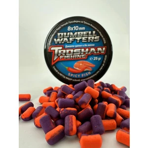 Dumbell Wafters Troshan Fishing - Spicy Fish 8х10mm