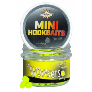 Dynamite Baits Mini Hookbaits Yellow ES-F1 Wowsers 3mm