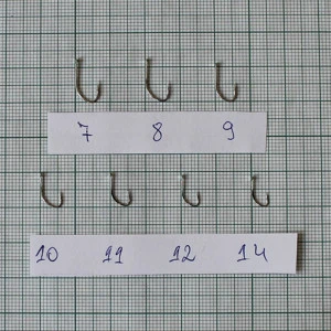 Единични Куки с Контра Sensei Blue - F1107N