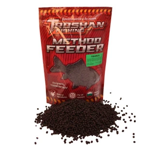 Fishmeal 4mm Method Feeder Пелети Troshan Fishing - 600gr