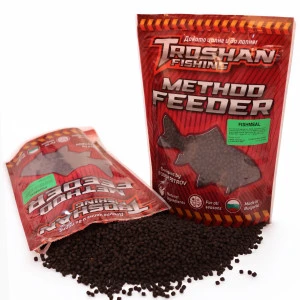 Fishmeal 4mm Method Feeder Пелети Troshan Fishing - 600gr