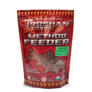 Hot Fish 2mm Method Feeder Пелети Troshan Fishing - 600gr