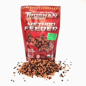 Hot Fish 4mm Method Feeder Пелети Troshan Fishing - 600gr