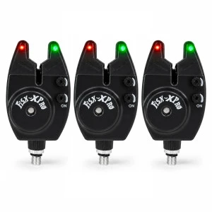 Комплект шаранска стойка със сигнализатори Fish-Xpro Basic Rodpod-Set Complete -3-Rods