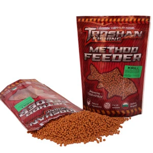 Krill 4mm Method Feeder Пелети Troshan Fishing - 600gr