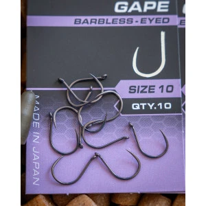 Кука без Контра с Ухо Matrix X9 Carp Wide Gape Barbless Eyed