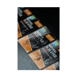 Кука с Ухо и Контра PRESTON Natural N-30 Eyed