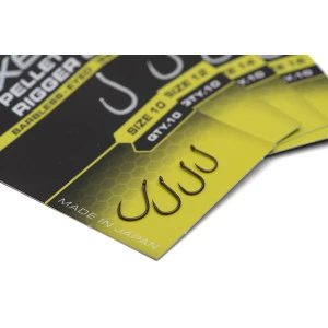 Куки без Контра с Ухо Matrix X6 Carp Pellet Rigger Barbless Eyed