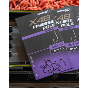 Куки единични с контра X4B Finesse Pole