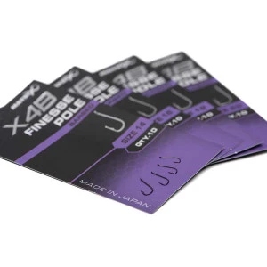 Куки единични с контра X4B Finesse Pole