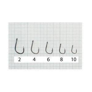 Куки F1253DB Premium Carp Wide Gape Straight