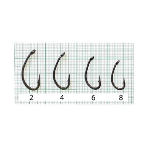 Куки Premium Carp Curve Shank F1252DB