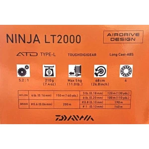 Макара DAIWA 23 NINJA - LT2000