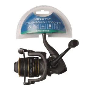 Макара Kinetic Tournament 2000-FD + Плетено Влакно 0.14мм