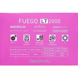 Макара с преден аванс DAIWA 20 FUEGO LT 2000