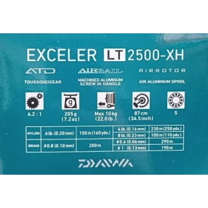 Макара с преден аванс – DAIWA EXCELER LT 20 - 2500 XH