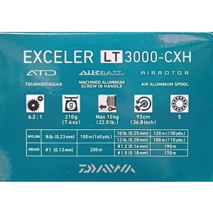 Макара с преден аванс – DAIWA EXCELER LT 20 - 3000 C-XH