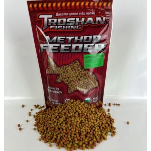 Chocolate & Orange 4mm Method Feeder Пелети Troshan Fishing - 600gr