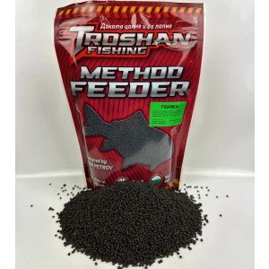 Fishmeal 2mm Method Feeder Пелети Troshan Fishing - 600gr