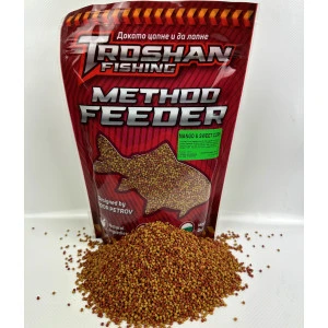 Mango & Sweet Corn 2mm Method Feeder Пелети Troshan Fishing - 600gr