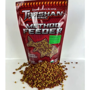 Mango & Sweet Corn 4mm Method Feeder Пелети Troshan Fishing - 600gr