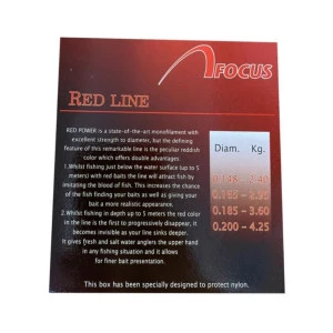 Монофилно Влакно Focus RED LINE - 150м
