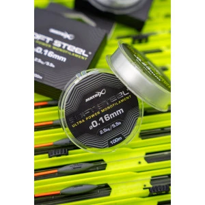 Монофилно Влакно MATRIX Soft Steel Ultra Power Monofilament - 100м